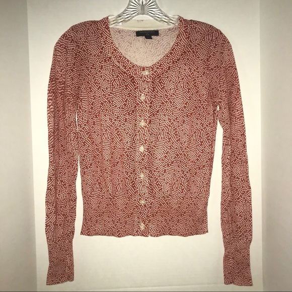Banana Republic cardigan sweater, orange-rust - Picture 1 of 7